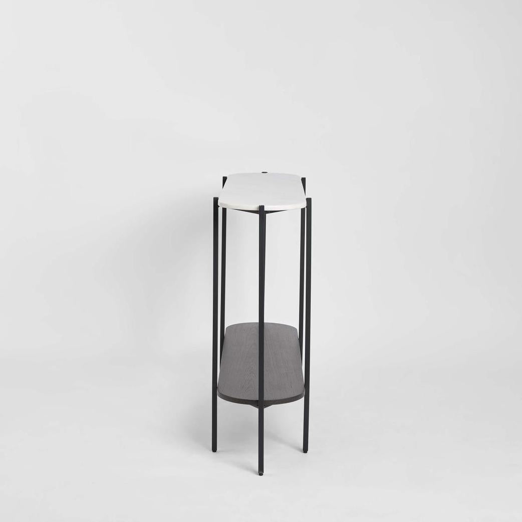 The James Marble Console Black/White Marble | Luxury home decor and furniture by Home Decor & Co