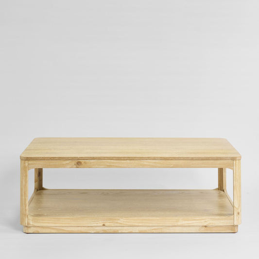 Fairfax Coffee Table Natural Whitewash | Luxury home decor and furniture by Home Decor & Co