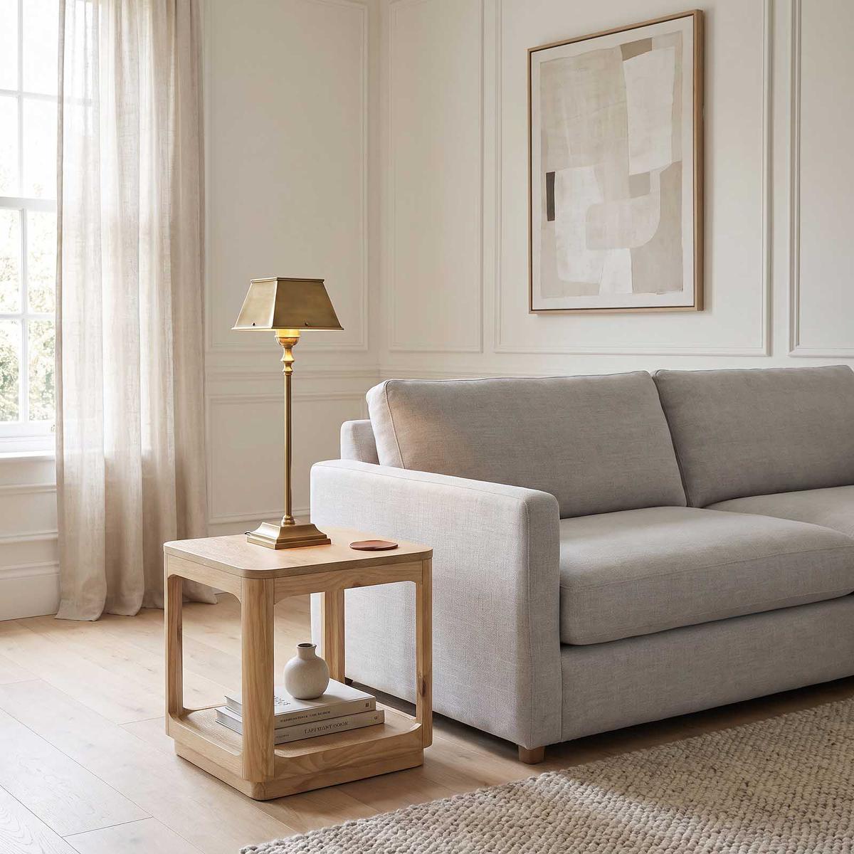 Fairfax Side Table Natural Whitewash