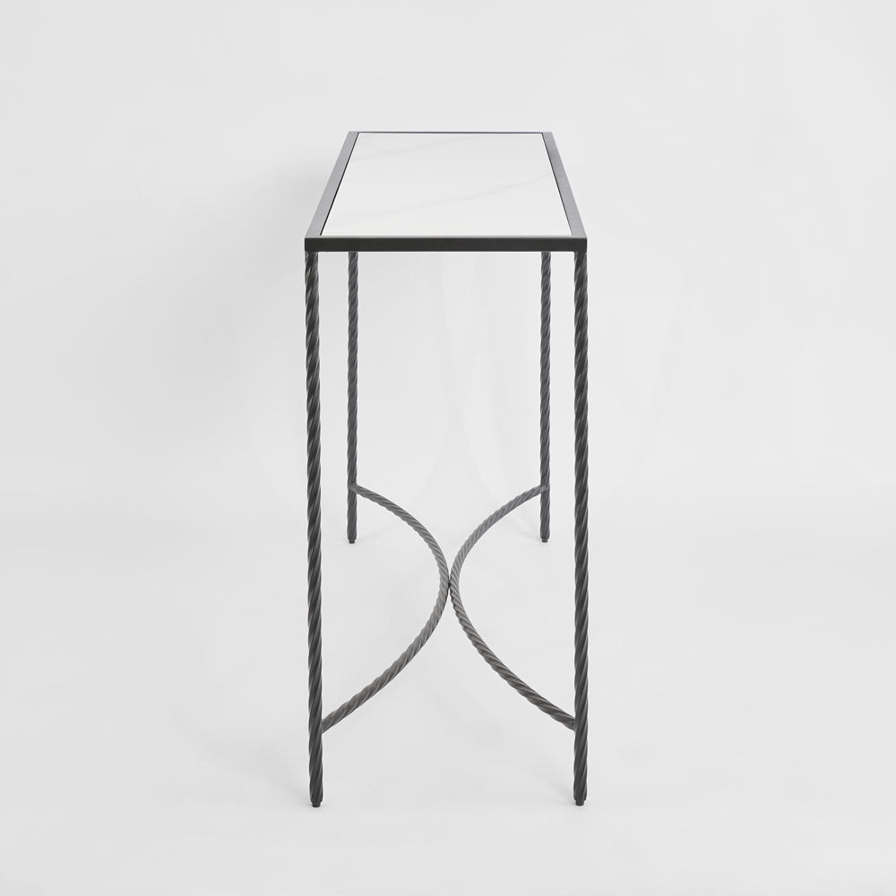 Palais Console Black & Ceramic | Luxury home decor and furniture by Home Decor & Co