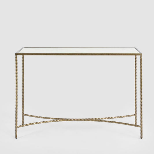Palais Console Gold & Ceramic | Luxury home decor and furniture by Home Decor & Co