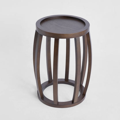 Manningham Side Table Dark Walnut, view 3