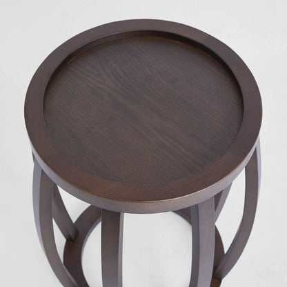 Manningham Side Table Dark Walnut, view 4