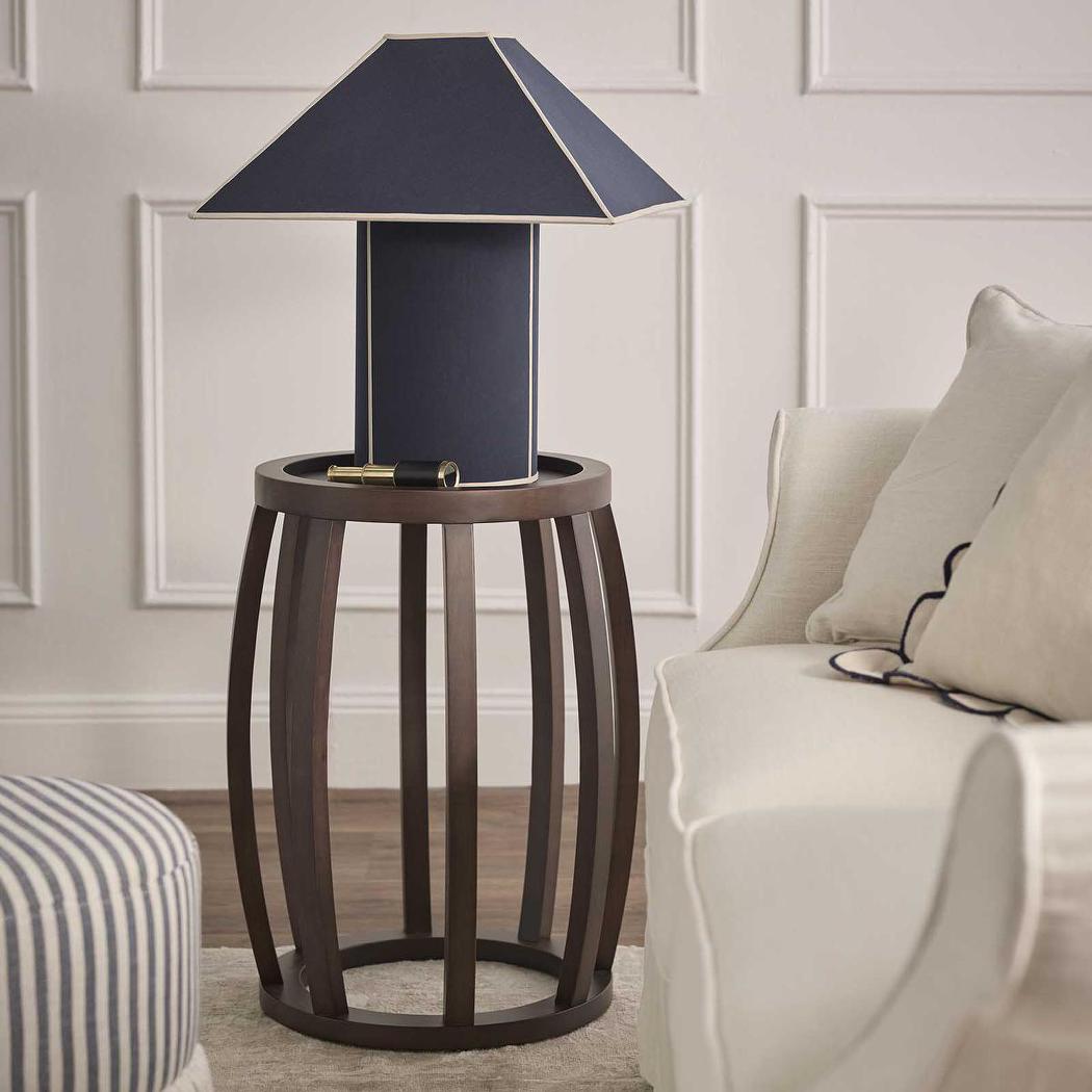Manningham Side Table Dark Walnut