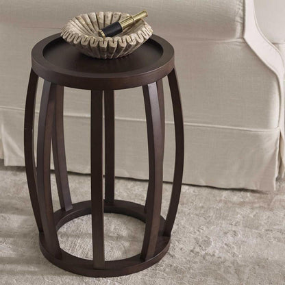 Manningham Side Table Dark Walnut, view 6