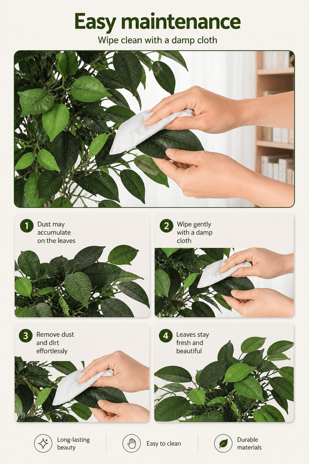Artificial Ficus Tree 180cm High | Luxury home decor and furniture by Home Decor & Co