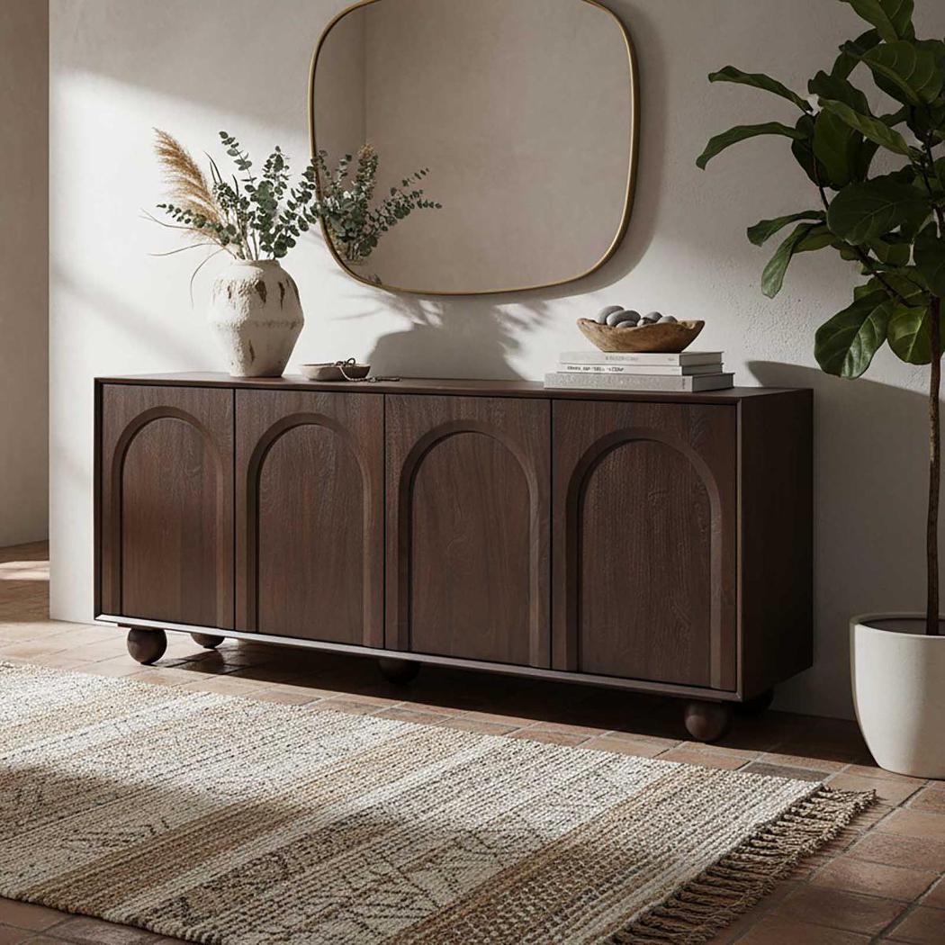 Arc 4 Door Sideboard 1660x450x700mm | Luxury home decor and furniture by Home Decor & Co