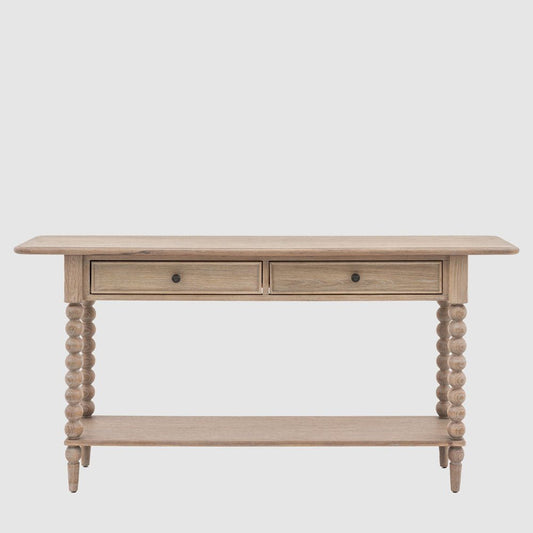 Artisan 2 Drawer Console Table 1650x400x800mm | Luxury home decor and furniture by Home Decor & Co