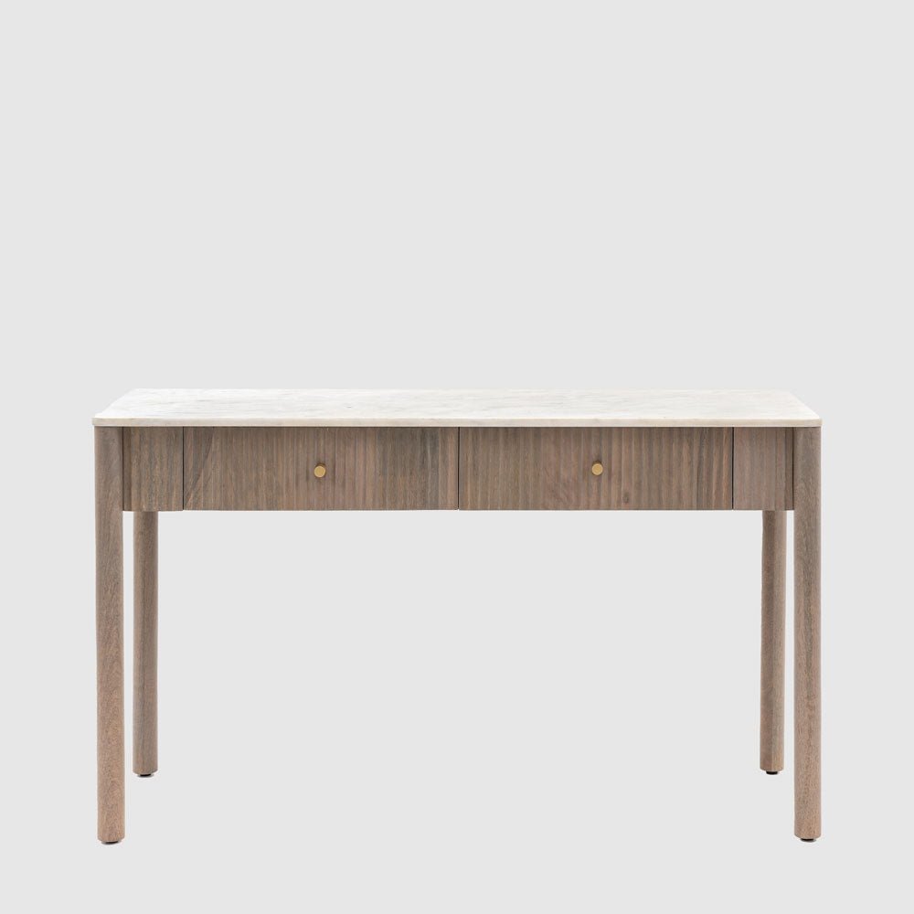 Marmo 2 Drawer Console 1300x450x750mm | Luxury home decor and furniture by Home Decor & Co