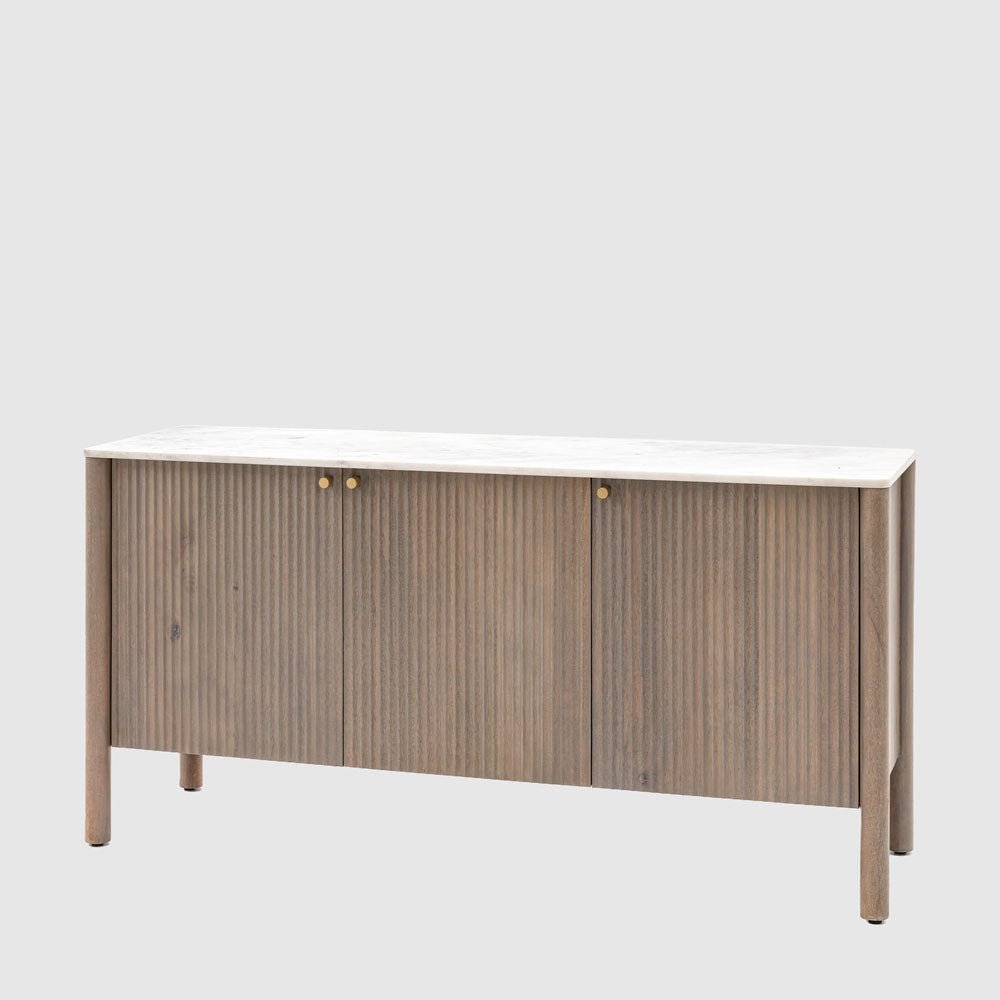Marmo 3 Door Sideboard 1516x450x750mm | Luxury home decor and furniture by Home Decor & Co