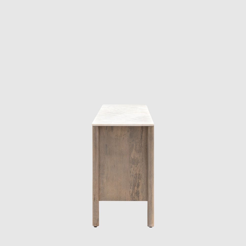 Marmo 3 Door Sideboard 1516x450x750mm | Luxury home decor and furniture by Home Decor & Co