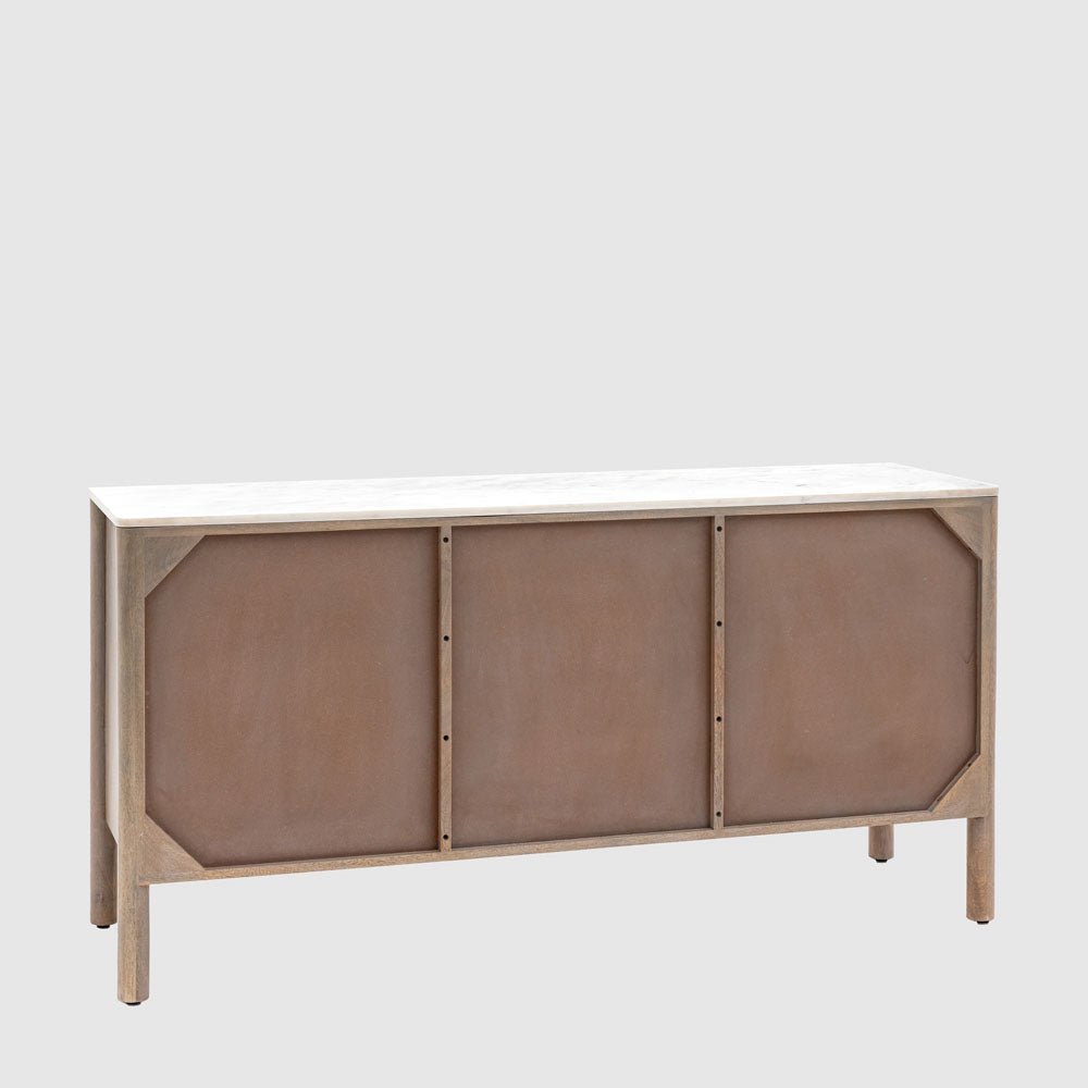 Marmo 3 Door Sideboard 1516x450x750mm | Luxury home decor and furniture by Home Decor & Co