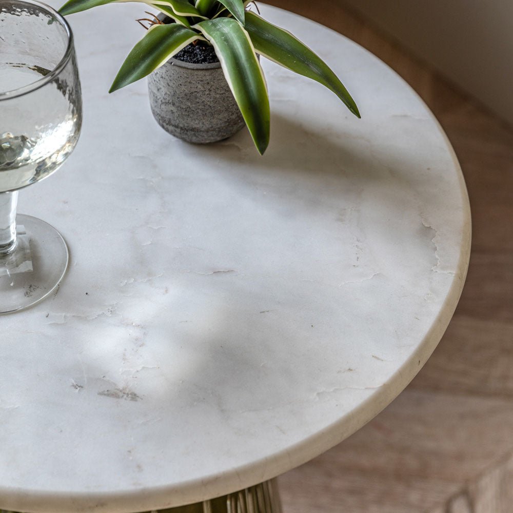 Seville Side Table Dusk 460x460x460mm | Luxury home decor and furniture by Home Decor & Co