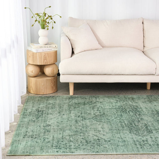 Gemstone Emerald Green Rug | Luxury home decor and furniture by Home Decor & Co