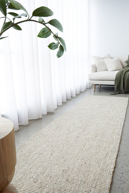 Harlow Ariel Beige Runner Rug, view 2