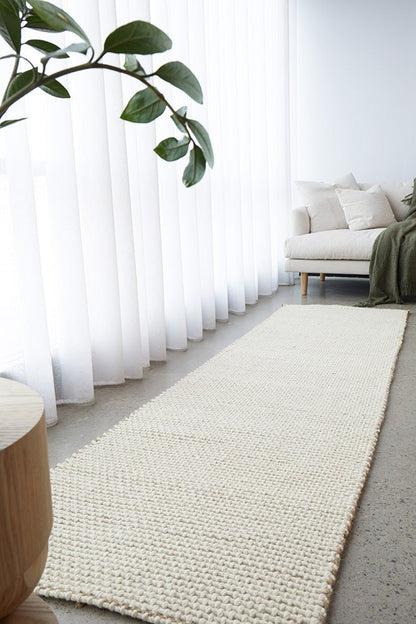 Harlow Cove Cream Runner Rug, view 2