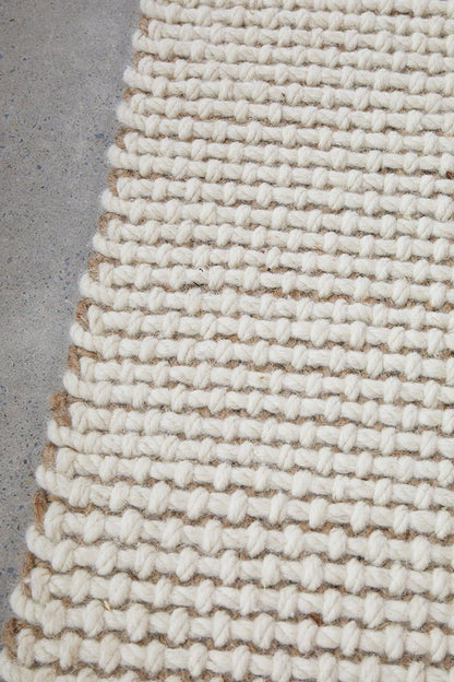 Harlow Cove Cream Runner Rug, view 3