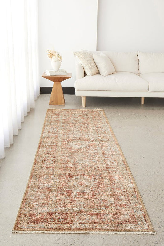 Heritage 03 Brick Runner Rug | Luxury home decor and furniture by Home Decor & Co