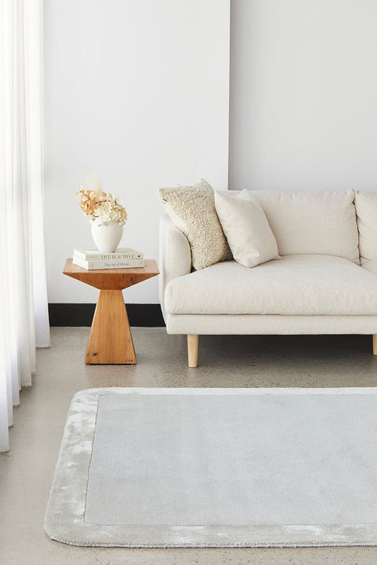 Hugo Silver Rug | Luxury home decor and furniture by Home Decor & Co