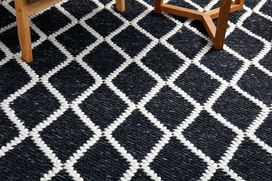 Huxley Black Rug, view 2