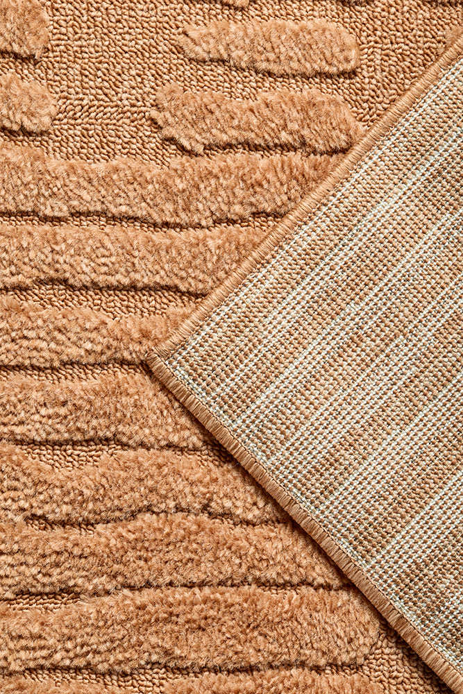 Haven Aliya Rust Runner Rug