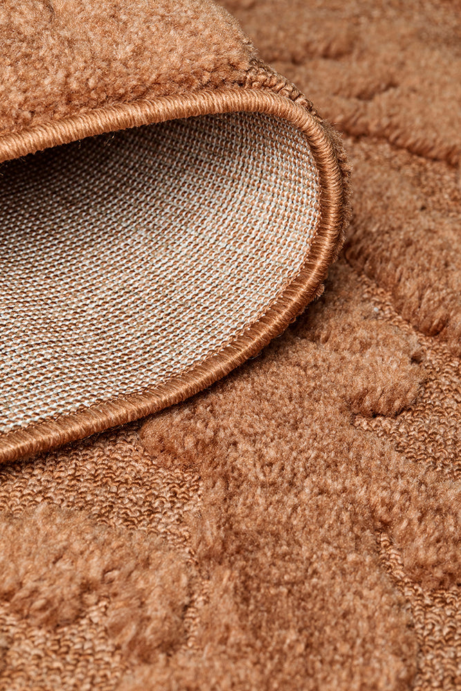 Haven Nyla Rust Runner Rug