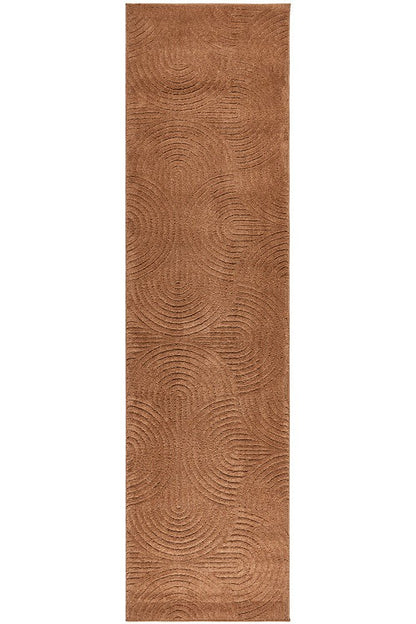 Haven Zina Rust Rug, 300X80CM, view 8