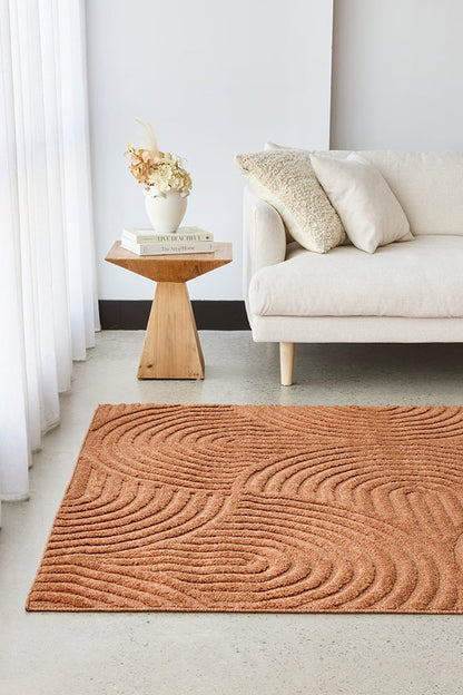 Haven Zina Rust Rug, view 2