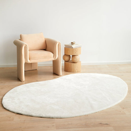 Jelly Bean Snow White Rug | Luxury home decor and furniture by Home Decor & Co