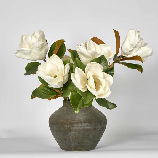Landis Magnolia Medium Arrangement | Luxury home decor and furniture by Home Decor & Co