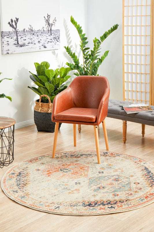 Legacy 854 Autumn Round Rug, view 2