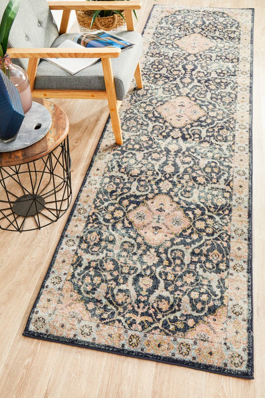 Legacy 858 Midnight Runner Rug | Luxury home decor and furniture by Home Decor & Co