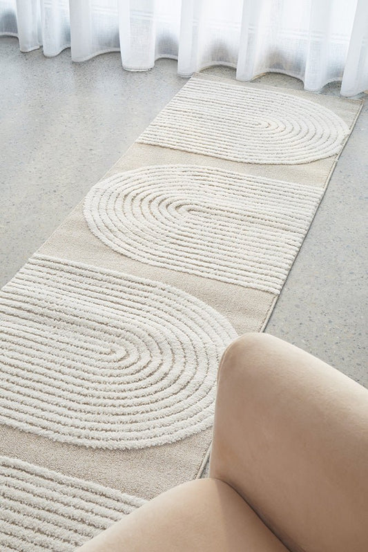 Lotus Abbey Mixed Runner Rug, view 2