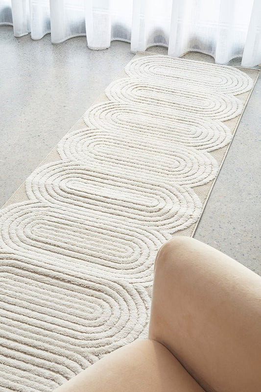 Lotus Carl Mixed Runner Rug, view 2