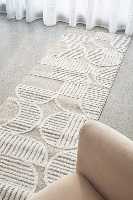Lotus Leo Mixed Runner Rug, view 2