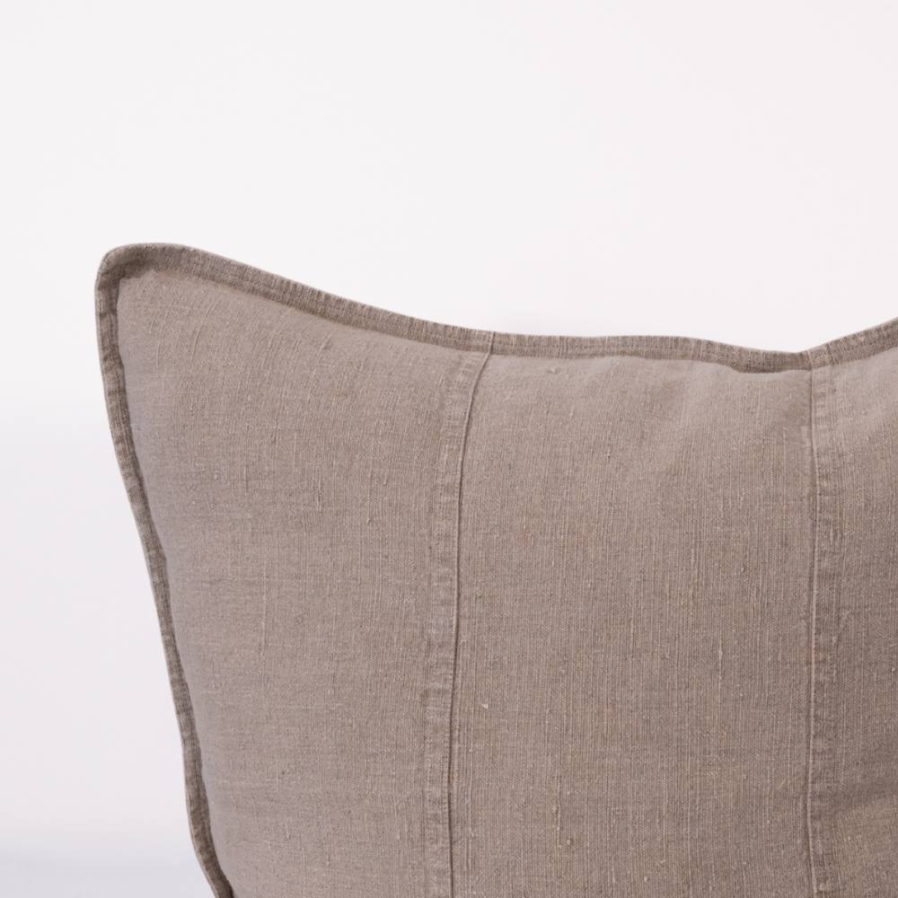 Luca Linen Cushion - Natural | Luxury home decor and furniture by Home Decor & Co