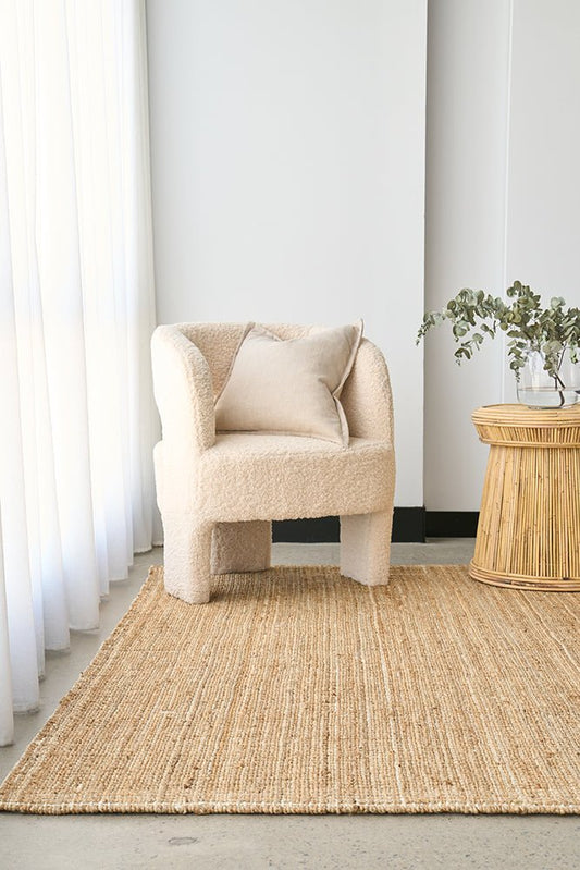 Madras Marlo Natural Rug, view 2