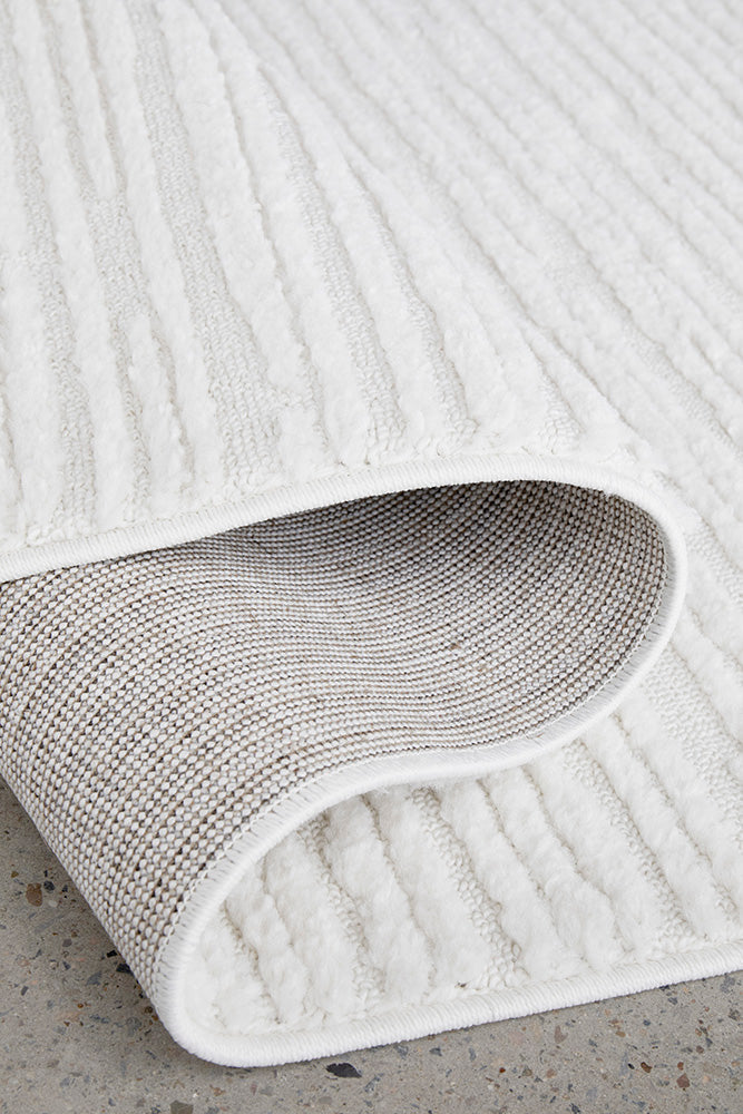 Marigold Suri White Runner Rug