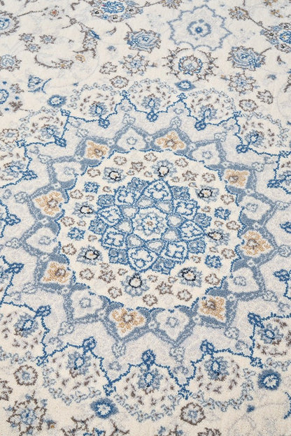 Melody Kashan Ivory Rug, view 3