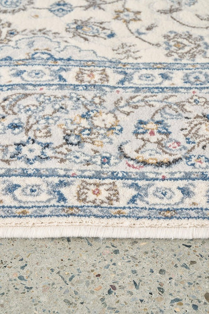 Melody Kashan Ivory Rug, view 4
