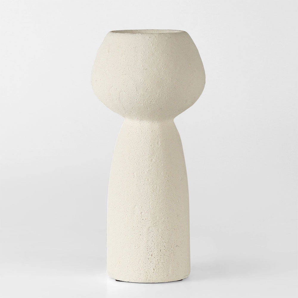 Miro Vase Small Chalk | Luxury home decor and furniture by Home Decor & Co