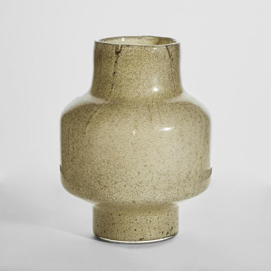 Ara Short Vase Sand | Luxury home decor and furniture by Home Decor & Co