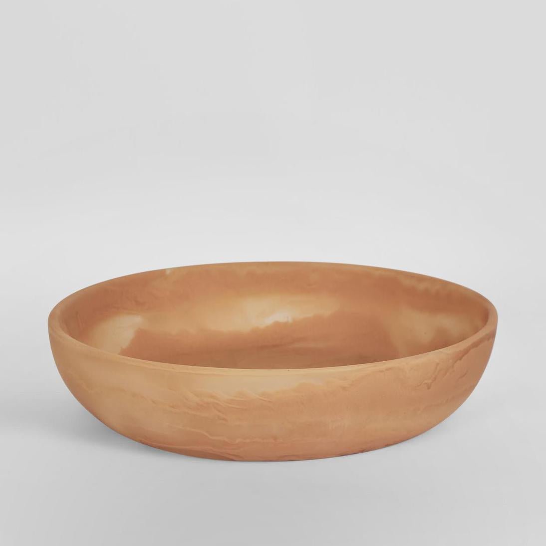 HALO Swirl Resin Serving Bowl Large Peach | Luxury home decor and furniture by Home Decor & Co