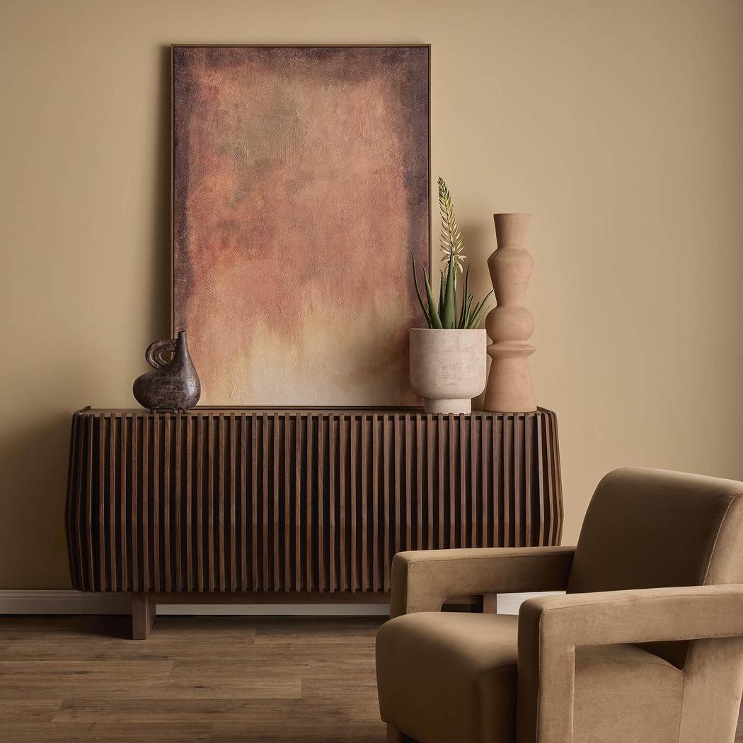 Amber Haze Canvas Wall Art 100x140cm | Luxury home decor and furniture by Home Decor & Co