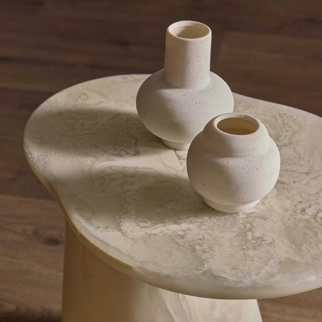 Wabi Mini Vase Chalk | Luxury home decor and furniture by Home Decor & Co