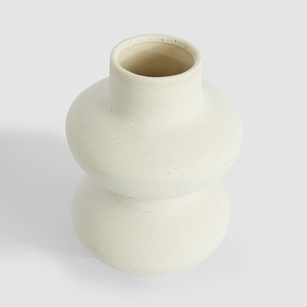 Bramble Tall Vase Chalk | Luxury home decor and furniture by Home Decor & Co