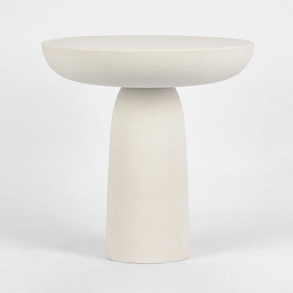 Pablo Side Table Round Chalk - Outdoor Undercover