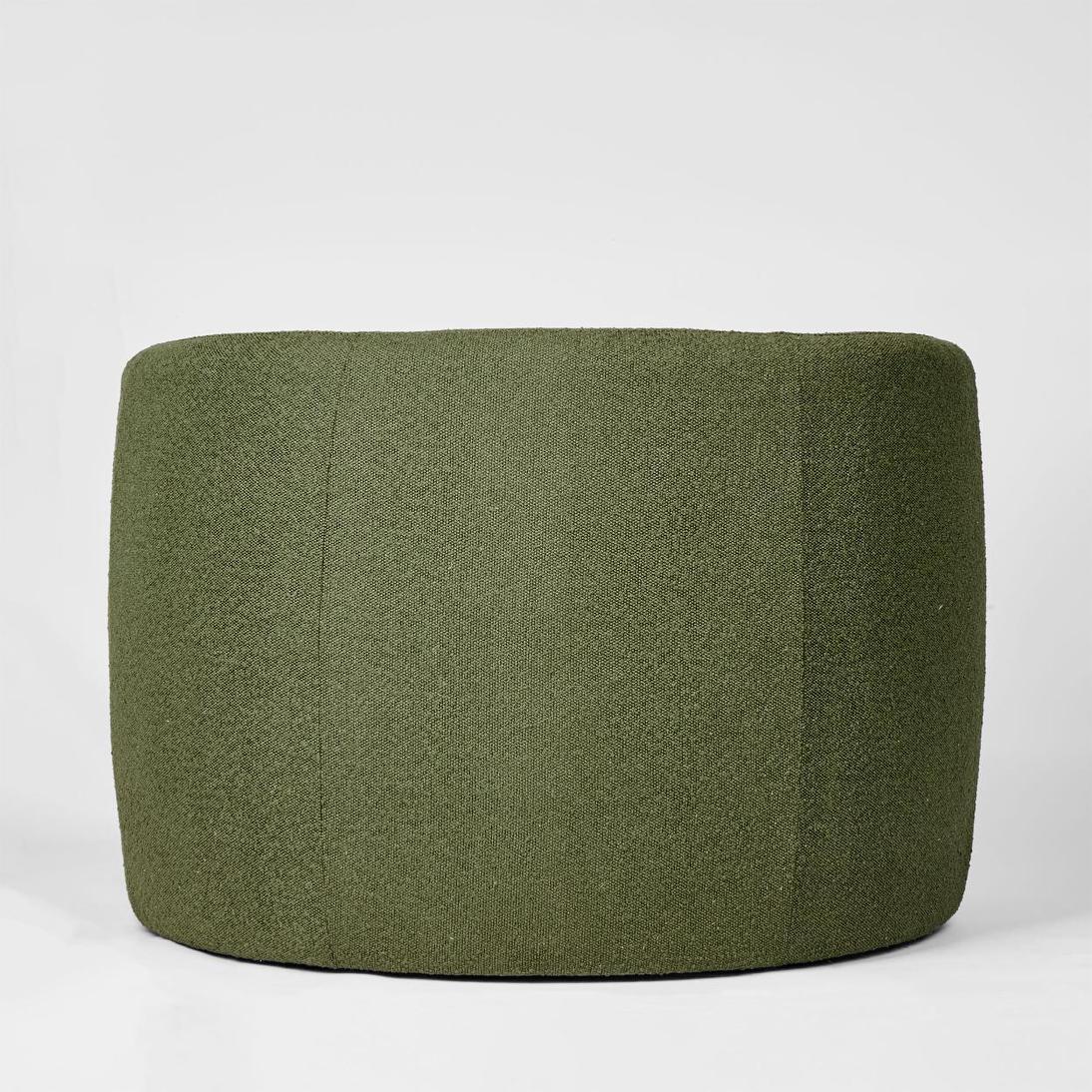 Cora Armchair Olive Boucle | Luxury home decor and furniture by Home Decor & Co