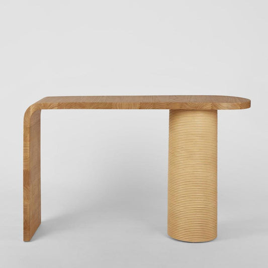 Leo Console Table Natural | Luxury home decor and furniture by Home Decor & Co