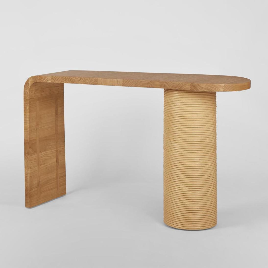 Leo Console Table Natural | Luxury home decor and furniture by Home Decor & Co